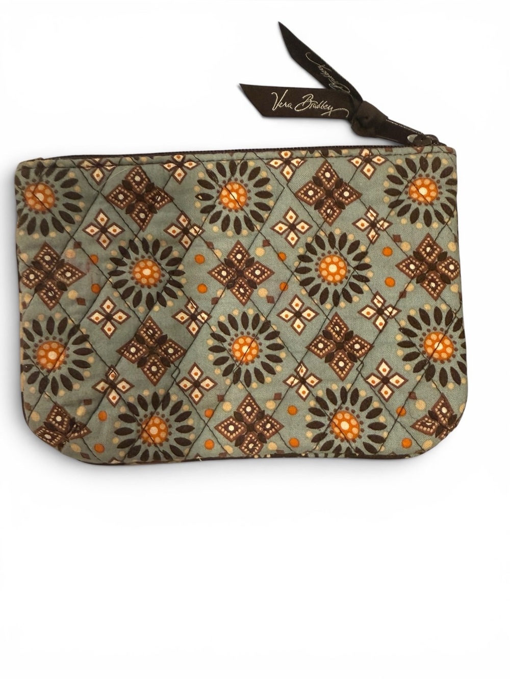 5 for $25!! Vera Bradley Quilted Retired Canyon Print Cosmetic Bag